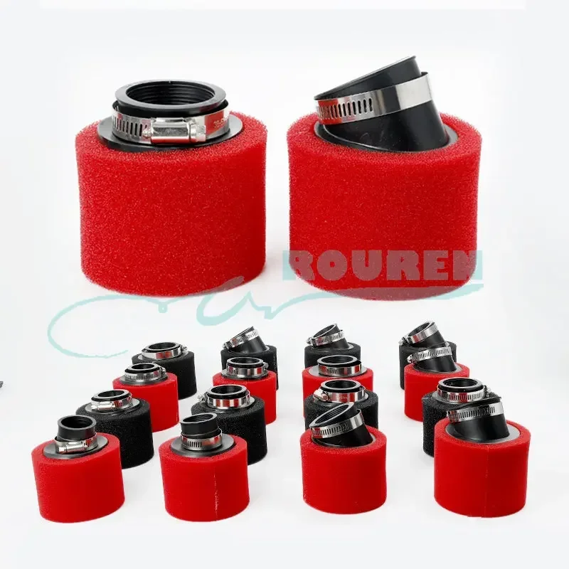 Foam Air Filter Sponge Cleaner Moped 35mm 38mm 42mm 45mm 48mm 50mm 60mm Scooter Dirt Pit Bike Motorcycle Motocross ATV Accessory