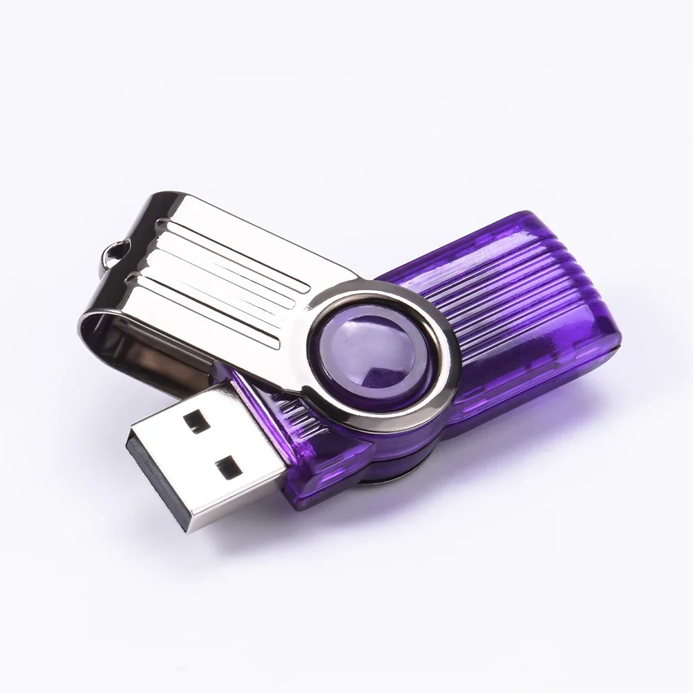 JASTER Kolorowa obrotowa pamięć flash USB 128GB GORĄCA SPRZEDAŻ Pamięć 64GB Darmowy brelok do kluczy Pen Drive 32GB Szybki dysk U 16GB