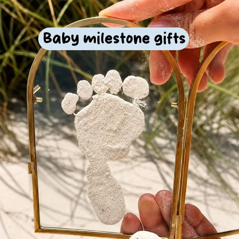 Floating Double Glass Photo Frame For Sand Footprint Home Decoration Travel Memorialize Photo Display Diy Craft Lovers