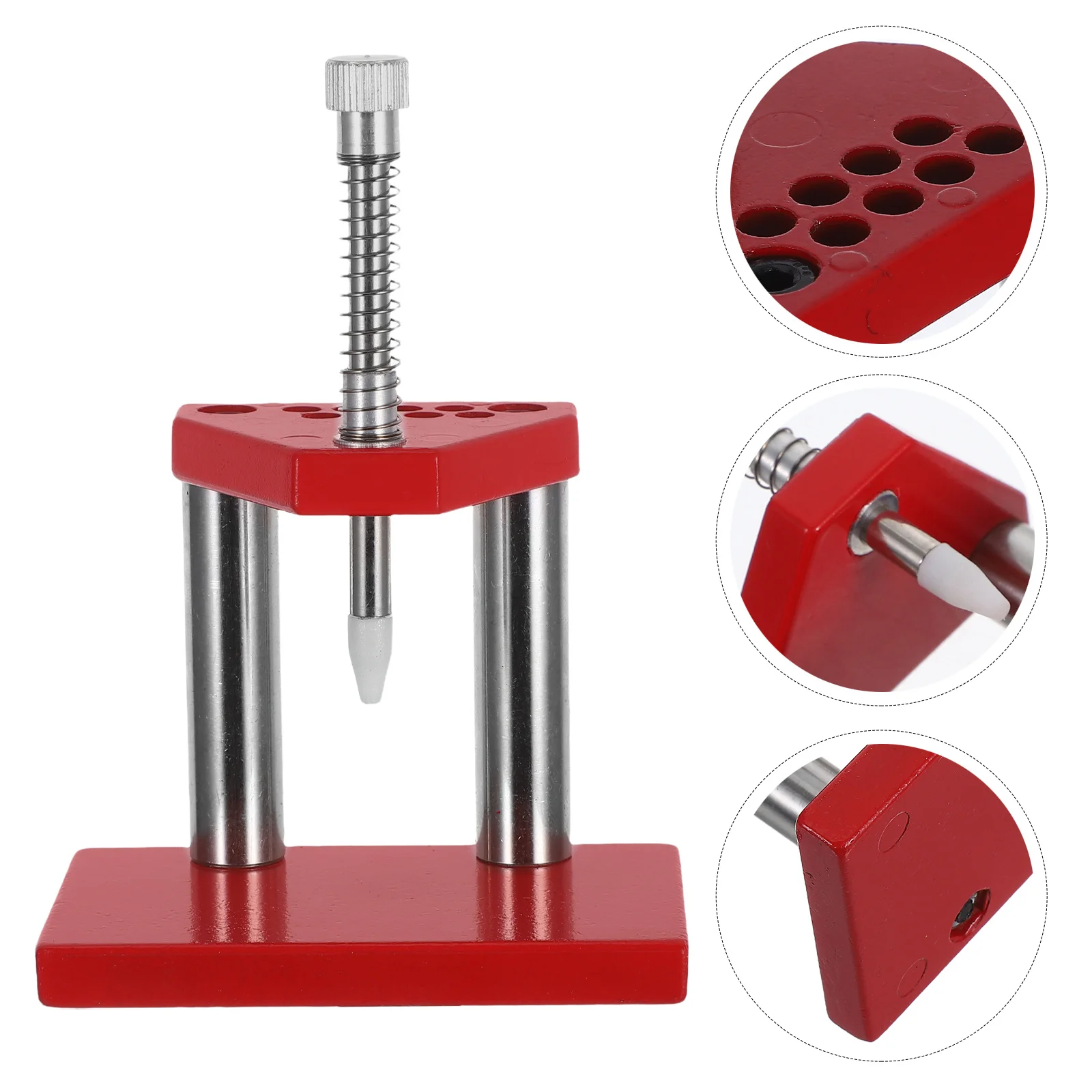 

Precise Watch Hand Press Tool Metal Watchmaker Repair Kit for Hour Minute Second Hands Professional Fitting Setting Installation