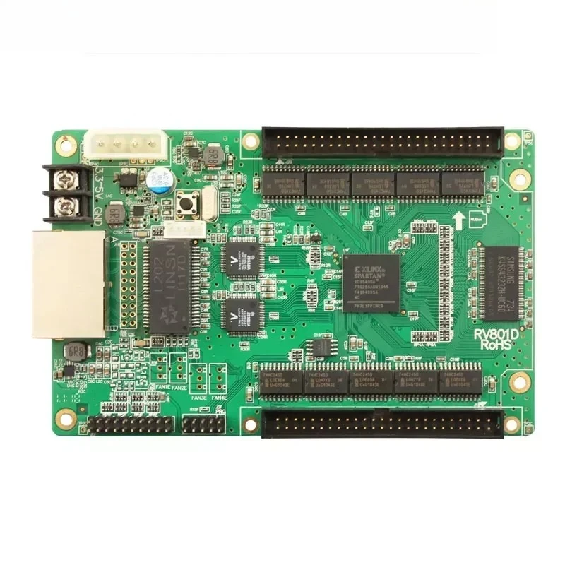 HelloLinsn Receiving Card Linsn RV801D Led Display Synchronous Control Work With Amoonsky LVP915/LVP915S Wall Screen Splicer BCC