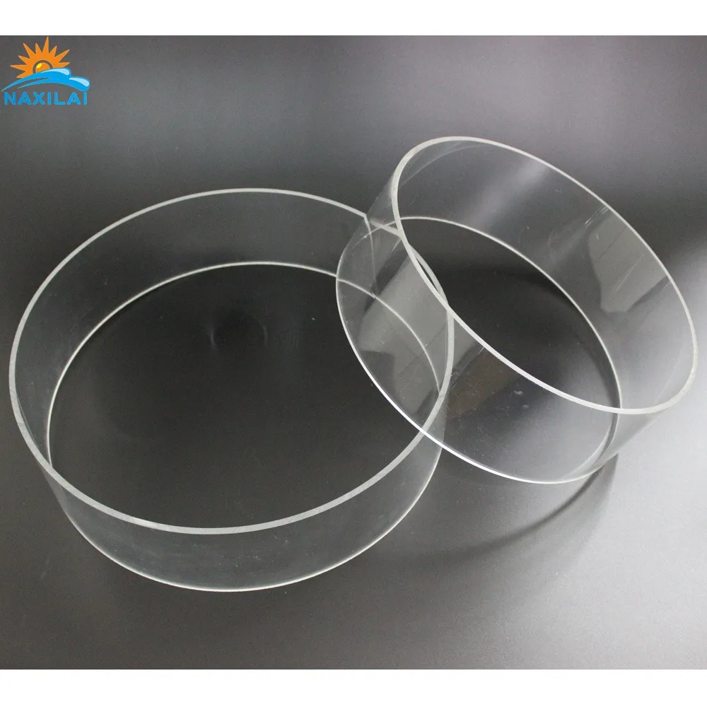 เปลือกกลองเบสอะคริลิค Naxilai ขนาด 13.78 นิ้ว x 8 นิ้ว แผ่นกันเสียงกลองอะคริลิคแบบกำหนดเอง อะคริลิคใส หนา 5 มม. 1 ชิ้น