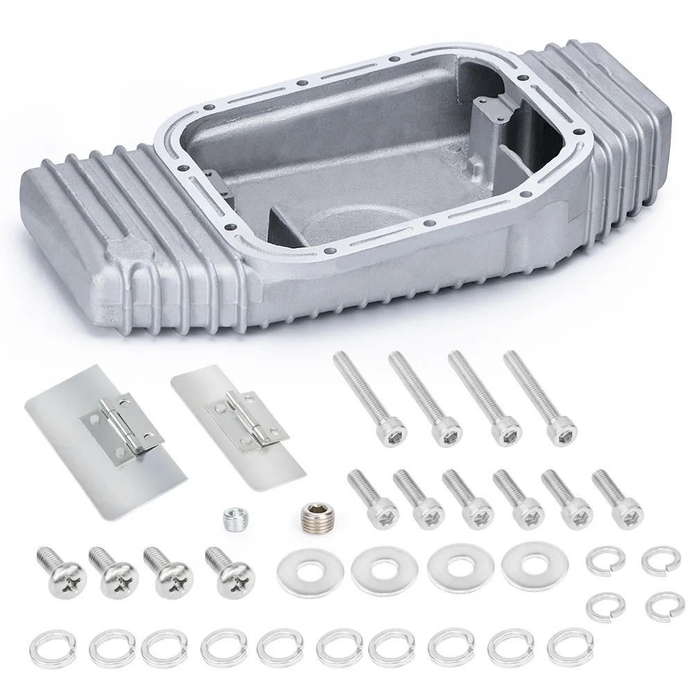 All Aluminium Baffled Oil Sump Pan Upgrade For 89-02 Nissan SR20 SR20DET S13 S14 S15 Silvia 240SX 180SX