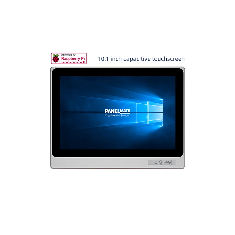 Industry IP65 Lcd Monitors Pc Computer Industrial Raspberry CM 4 2G 8G CAN Lcd Touch Screen Raspberry Panel Pc