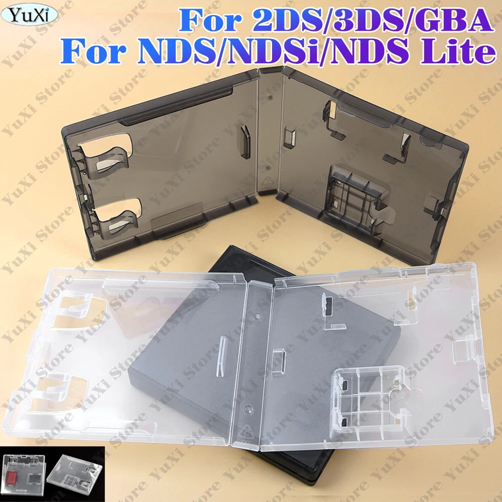 

Portable Game Card Storage Protective Case For NDS Lite NDSi NDS 3DS GBA Plastic Display Box PVC Dust-proof Protection Box