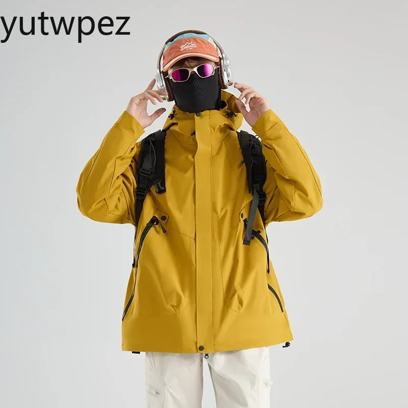 Unisex Hardshell Tactical Jacket Windproof Waterproof Outdoor Mountaineering Hiking Camping Trekking Sport Windbreaker Coat