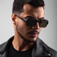 New Large Frame Square Sunglasses Women's Brand Designer Fashion Sun Glasses Men's Outdoor Driving Eyewear UV400 Oculos De Sol