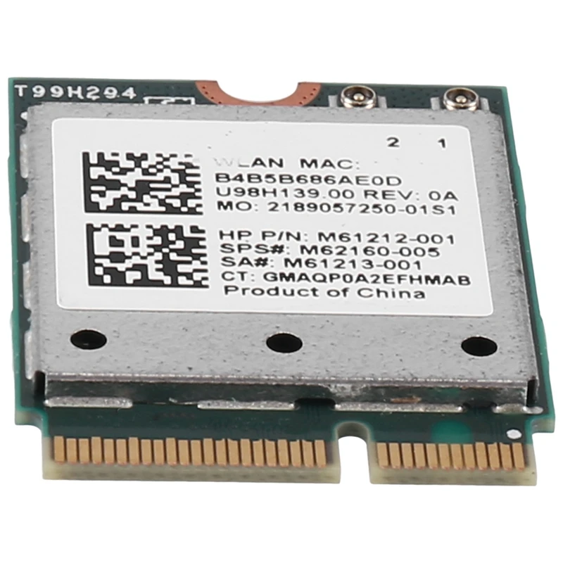 Tarjeta Wifi AF91-NFA765, 2400Mbps, 2,4G/5G/6G, adaptador de red de tarjeta inalámbrica, Compatible con Bluetooth 5,3, compatible con Win10 Win11
