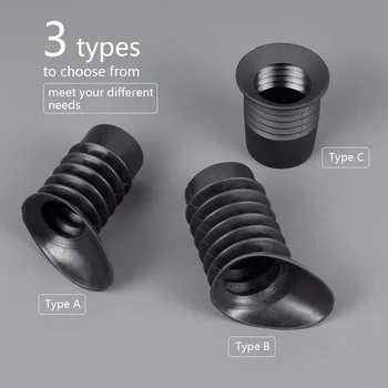 Scalabilità flessibile tattica in gomma Copertura per retroceso oculare Copertura protettiva per gli occhi Accessorio da caccia per telescopio per fucile softair