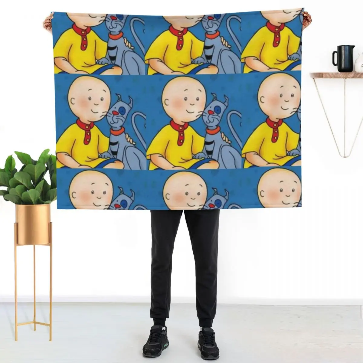 

Caillou :D Throw Blanket Fuzzy Plush Throw Blanket for Sofa Chair