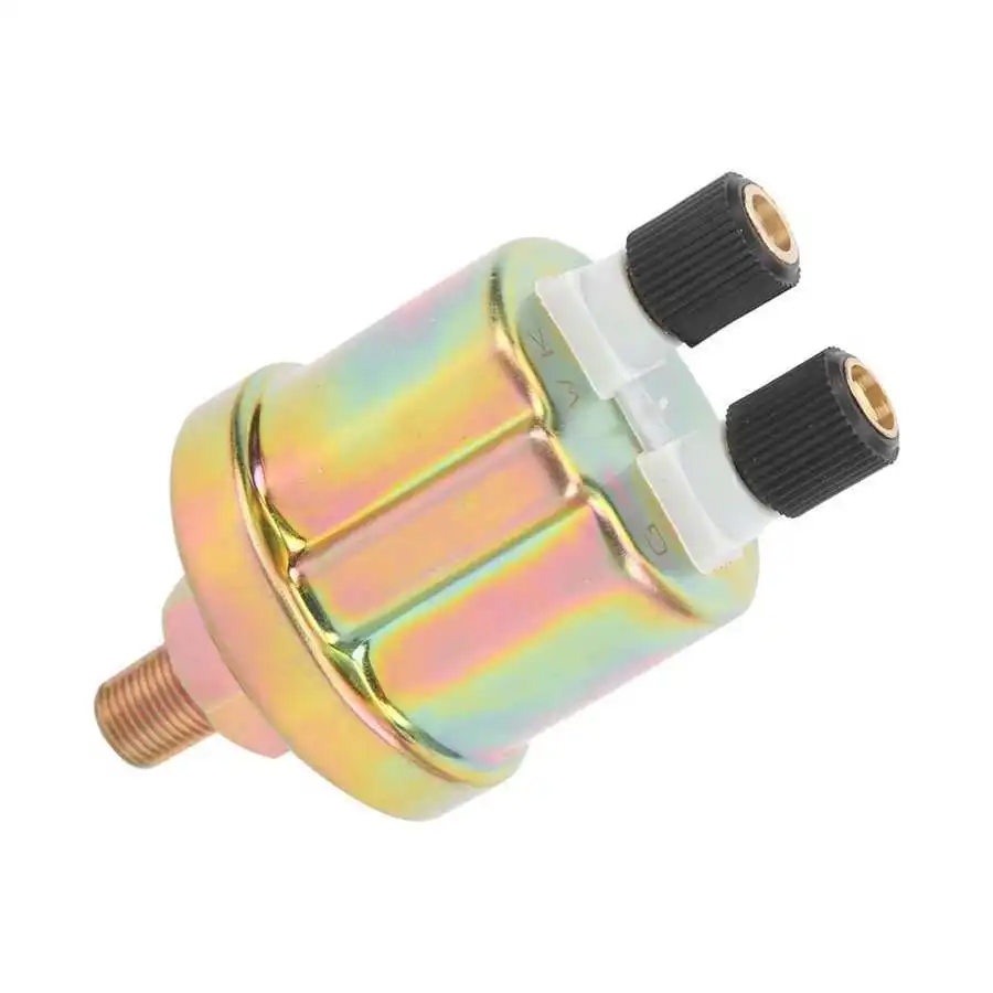 Universal Öldrucksensor 1/8NPT 10mm 0-10BAR für Ölpresse Manometer Sender Schalter Sende Einheit Diesel Generator Teil – Detail 4