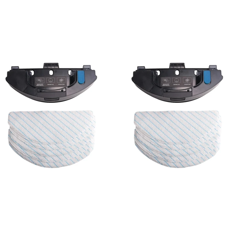 

2X Water Tank Mop Cloth For Ecovacs Deebot OZMO T8/T8+/T9/T8MAX/T8 AIVI/T9 Max OZMO PRO Vacuum Cleaner Vibration Mop