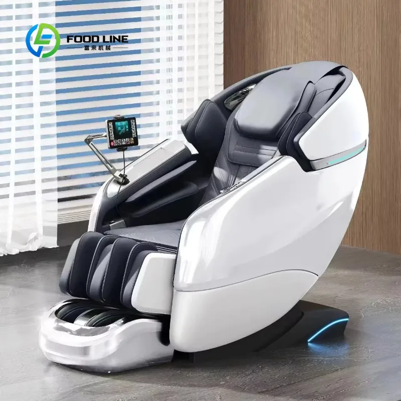 Luxury Full Body Massage Chair Zero Gravity Recliner Shiatsu Air Compression Heating for Home Office Relaxation Spa Use