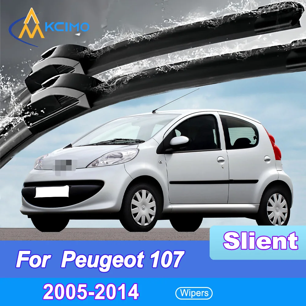

Wiper Front Wiper Blades For Peugeot 107 2005-2014 Windshield Windscreen Front Window Accessories