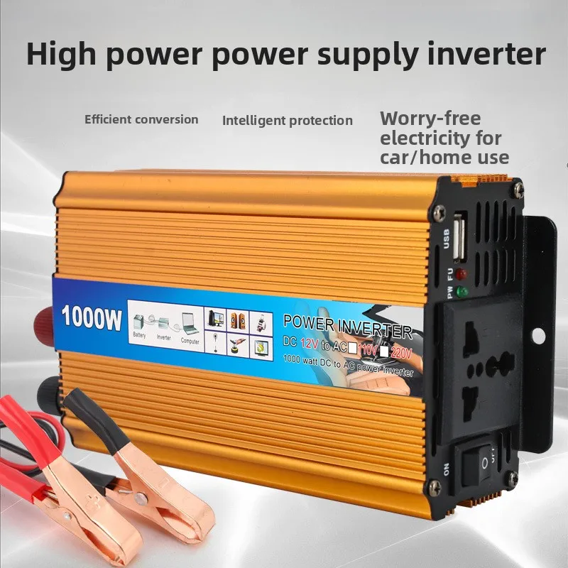 Car inverter 12V 24V 48V 60V 70V to 220V 500W 1000W 2000W Power Outage Home Inverter