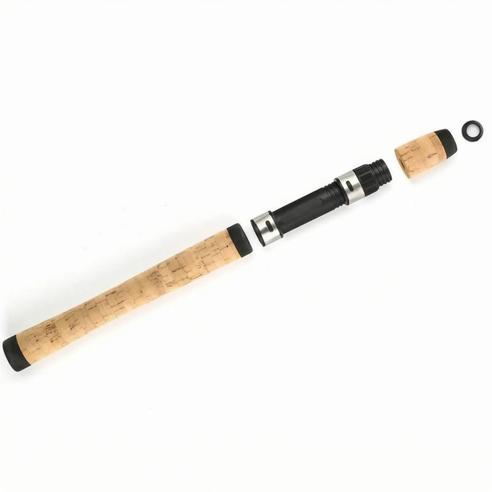 Customizable Fishing Rod Handle Set Cork EVA Grip for DIY Lure Rod Repair Build