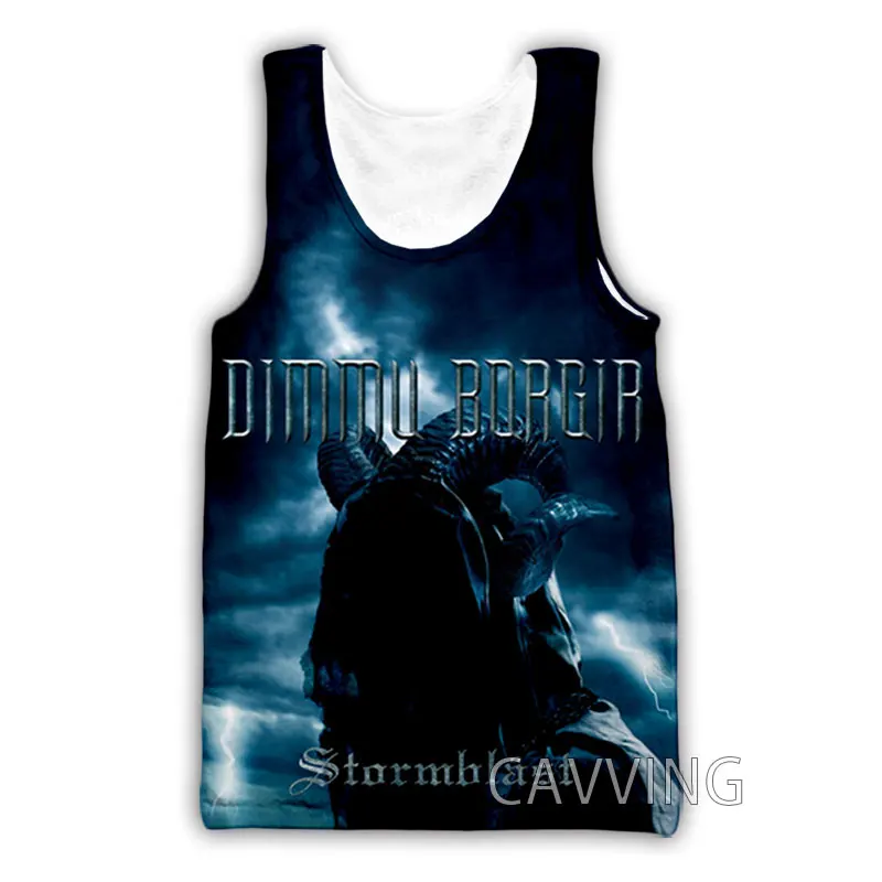 CAVVING 3D Printed  DIMMU BORGIR Rock  Tank Tops Harajuku Vest  Summer Undershirt Shirts Streetwear for Men/women  V03