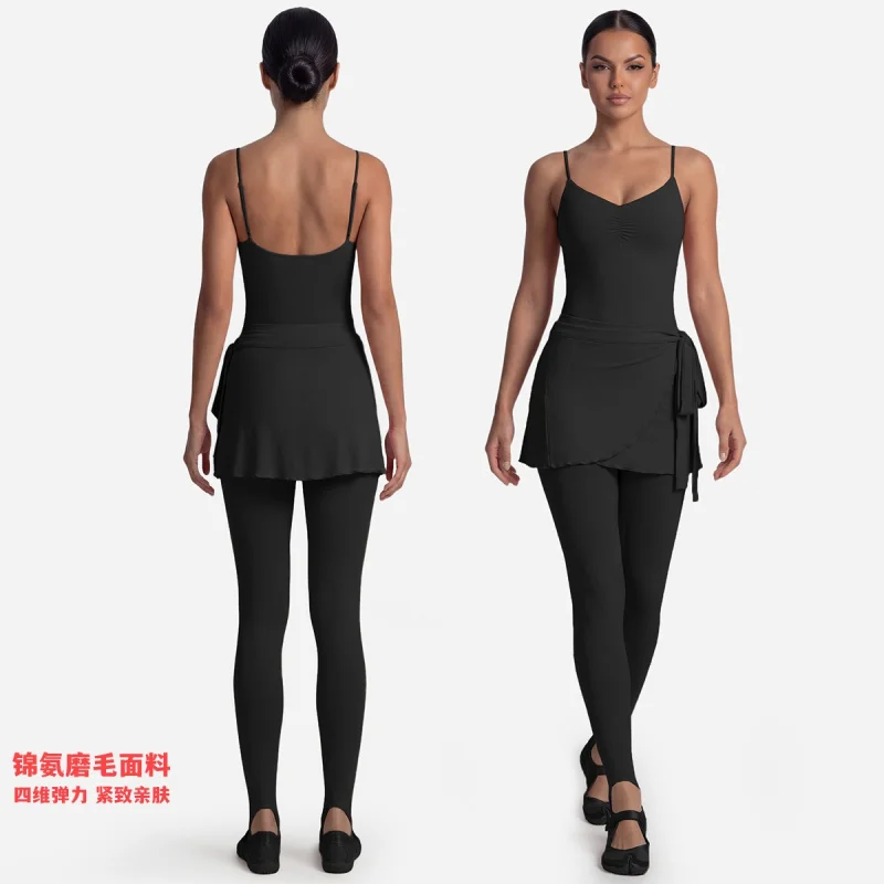 SharpStar New Trendy Yoga Suit 3pcs for Women Quick Dry Ballet Set Breathable Workout Legging Set