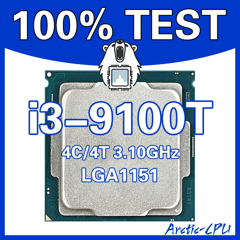 

i3-9100T Arctic-CPU 100% ТЕСТ 4C/4T・3.10 ГГц LGA1151