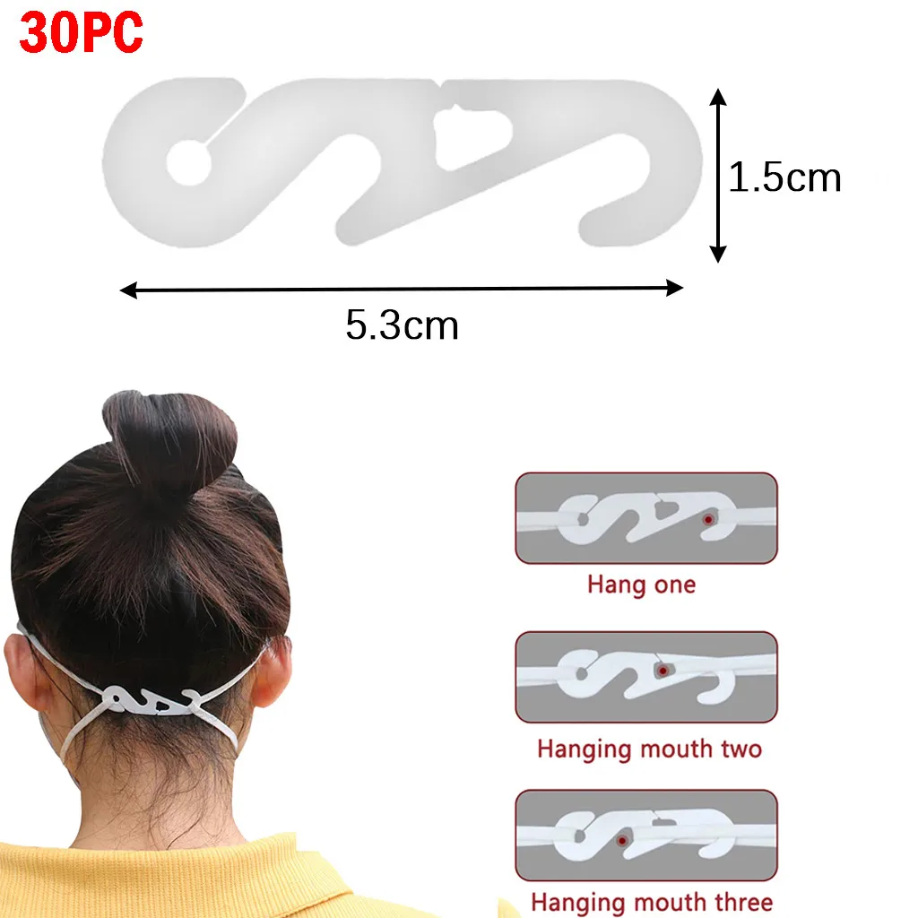 Retainer Mouth Anti-Slip Hook Adjustable Grips Ear for Face-Mas Extension Mask Mask Accessories