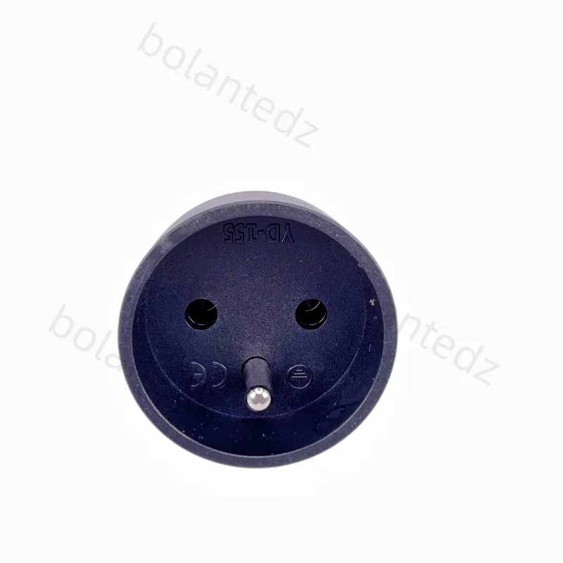 Bolantedz Europejska Francja do szwajcarskich wtyczek Adapter podróżny 3-pinowa wtyczka 10A 250V Wtyczka zasilania UE do Szwajcarii Wtyczka elektryczna — zdjęcie 6