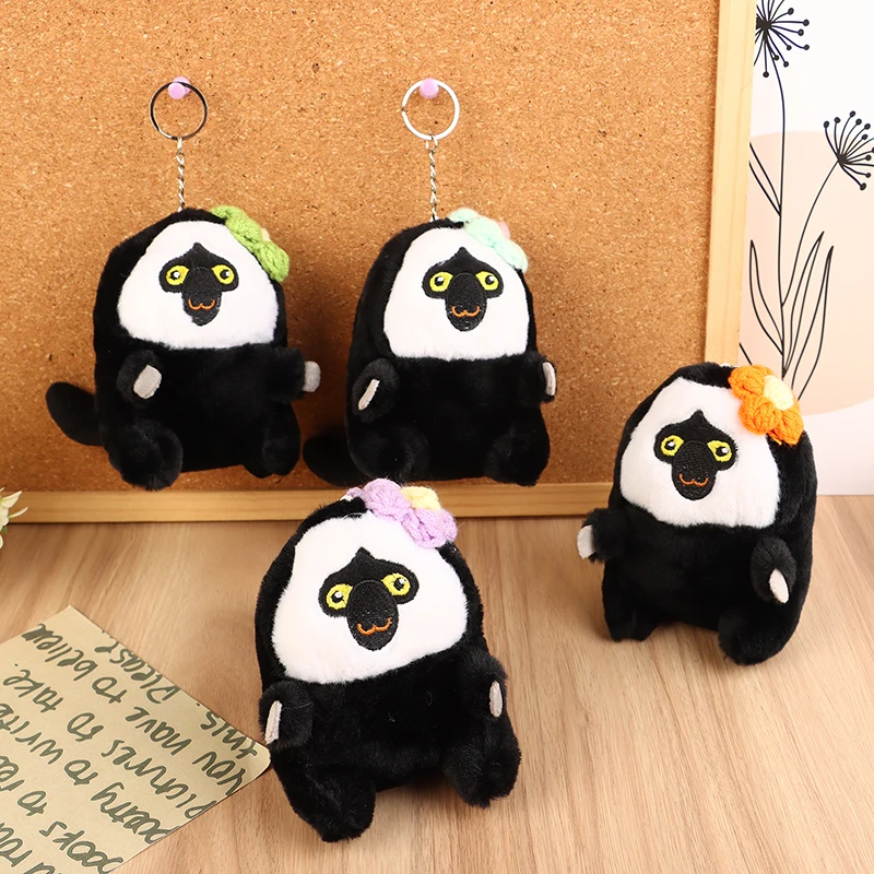 Kawaii Monkey Plush Toy Cute Cartoon Chimpanzee Stuffed Doll Plush Animal Toys Backpack Pendant Keychain For Kid Gifts