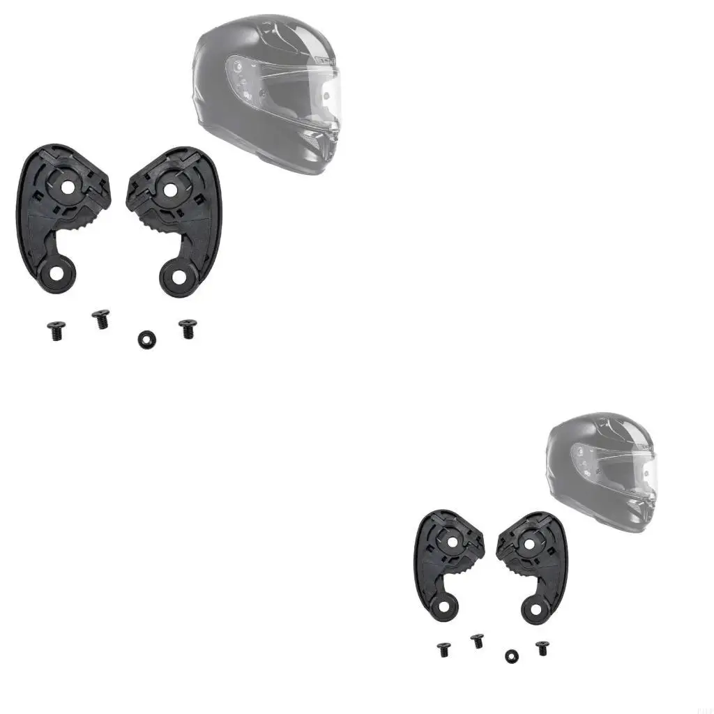 F1CF Easy Installation Helmets Bottom Base Mount Support Secure Attachment for IS-17 FG-17 RPHA 11 Improve Motorbike Safety