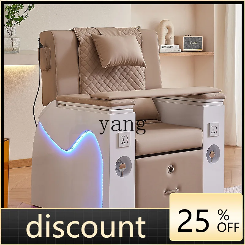 LTT electric foot massage recliner, special eyebrow tattoo foot wash chair for eyelashes and beauty salon