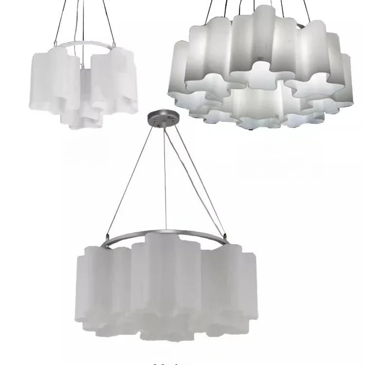 

Modern simple cloud glass chandelier