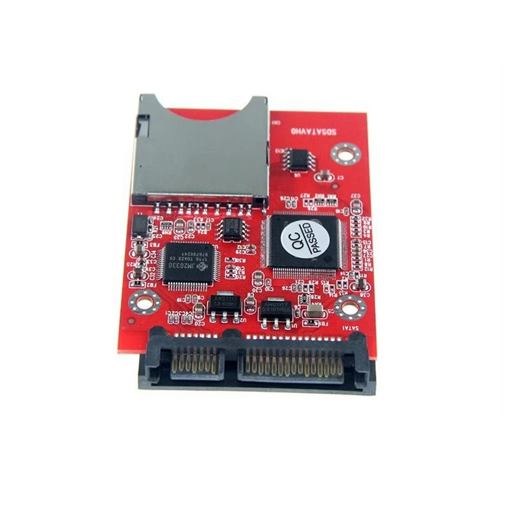 OUVU-SD naar SATA Harde Schijf Adapterkaart Ondersteuning SD-kaart naar Sata Interface Conversie Adopteer Ft1370 Hoofdbesturing Chipkaart