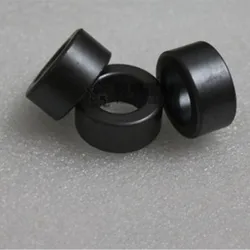 10 pcs Ferrite Magnetic Ring Outer Diameter 25mm Inner Diameter 15mm High Degree 12mm Black Magnetic Ring, Anti-Interference