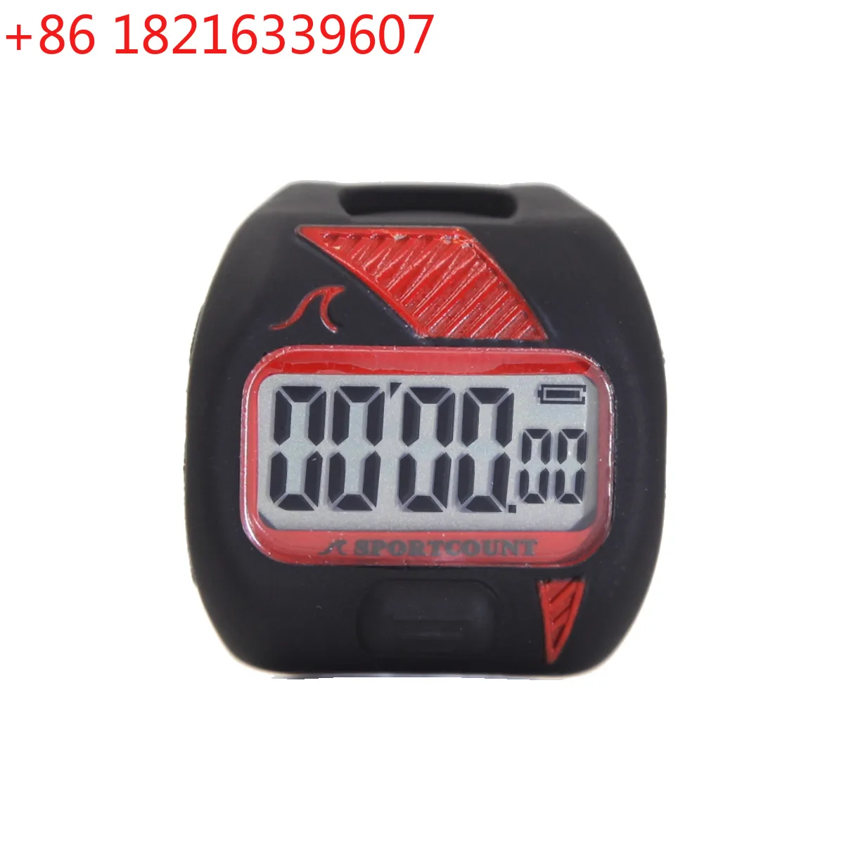 Waterproof Swimming Fingertip Stopwatch Ring One-Hand Sports Diving Training Coach Timer