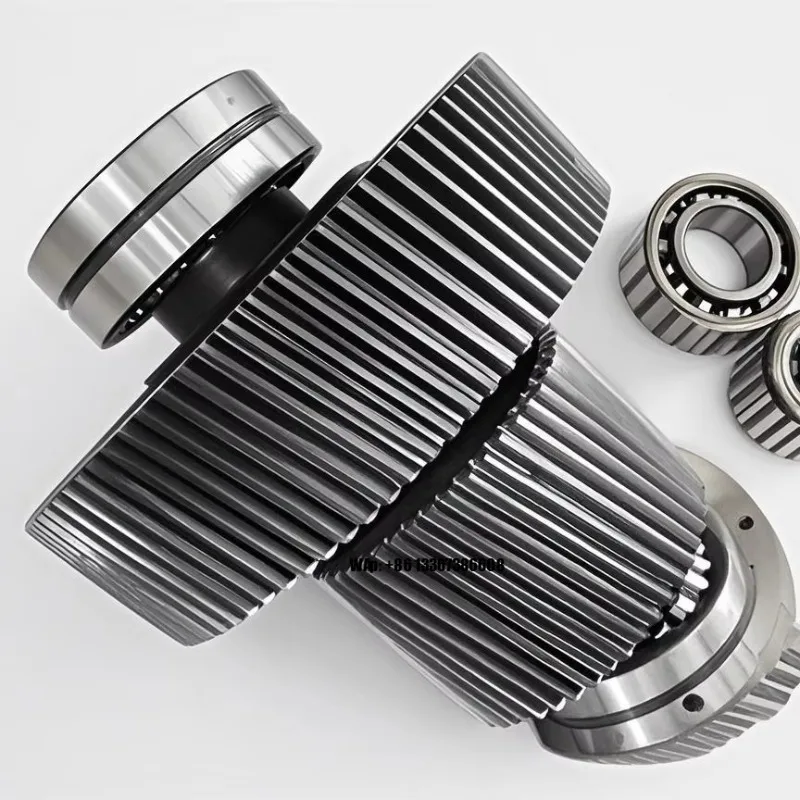 

Custom Steel Convey Gear Gearbox Shaft Set Bearing Parts Assembly CNC Machining