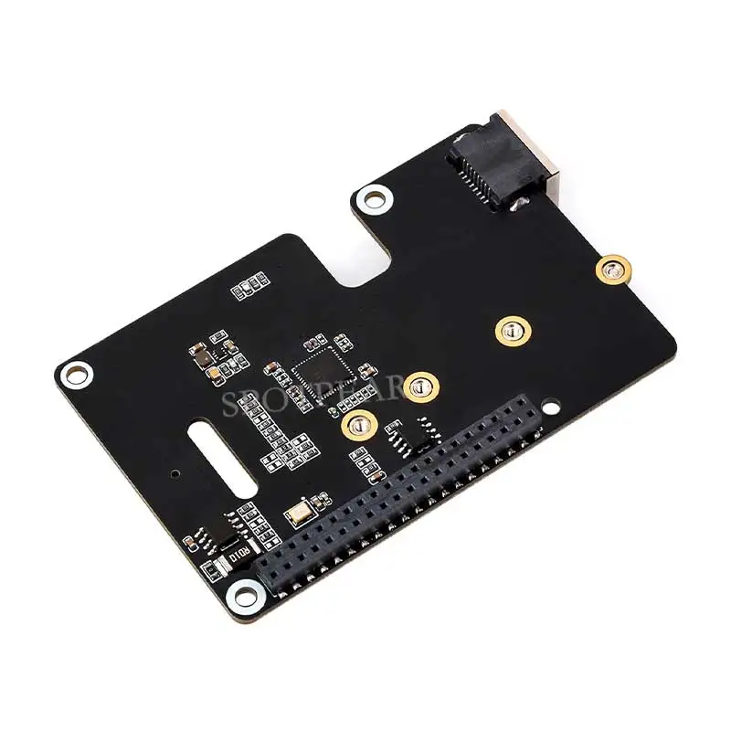 Raspberry Pi 5 PCIe to M.2 NVME SSD And Gigabit Ethernet RJ45 HAT RTL8111H M_KEY For 2230/2242/2260/2280 - Image 5