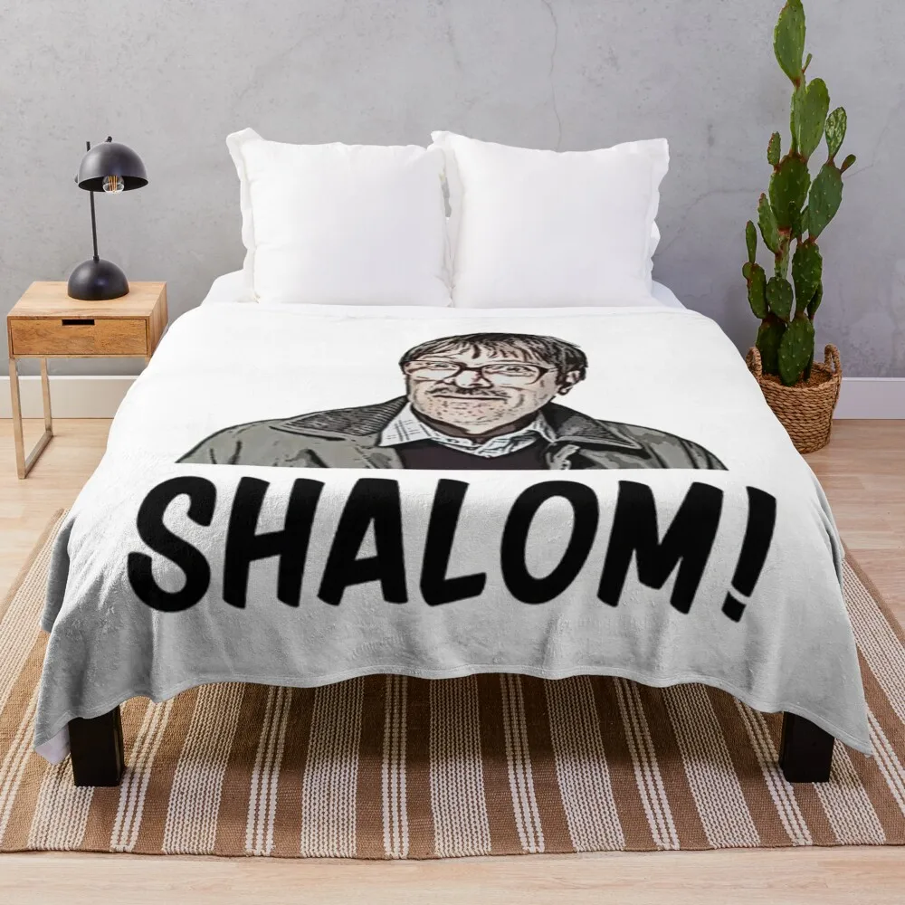 Shalom Jackie Parody Throw Blanket Multi-Purpose For Sofa Thin Beautifuls Blankets