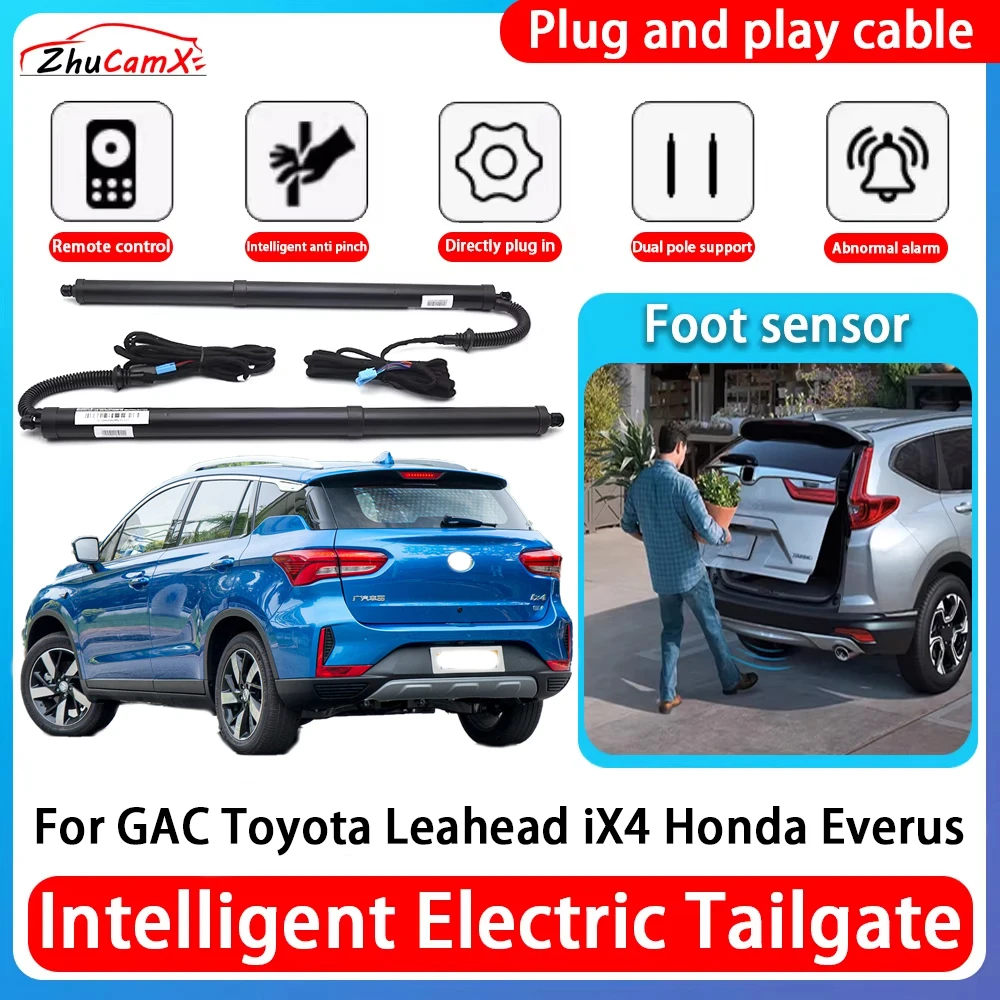 

ZhuCamX Car Power Trunk Electric Suction Tailgate Intelligent Tail Gate Lift Strut For GAC Toyota Leahead iX4 Honda Everus