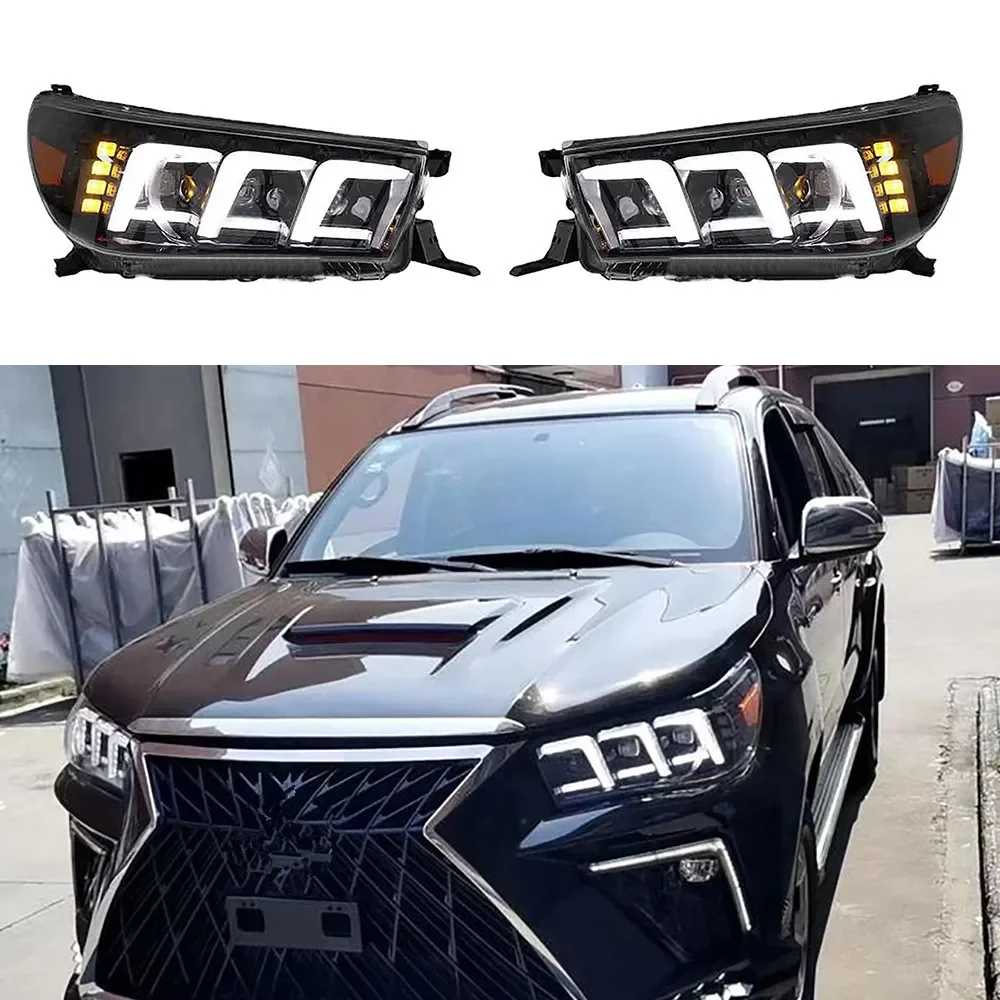 

High Quality Upgrade To The Full Led Headlamp Headlight Front Lamp For TOYOTA HILUX REVO Head Lamp Head Light 2015-2023