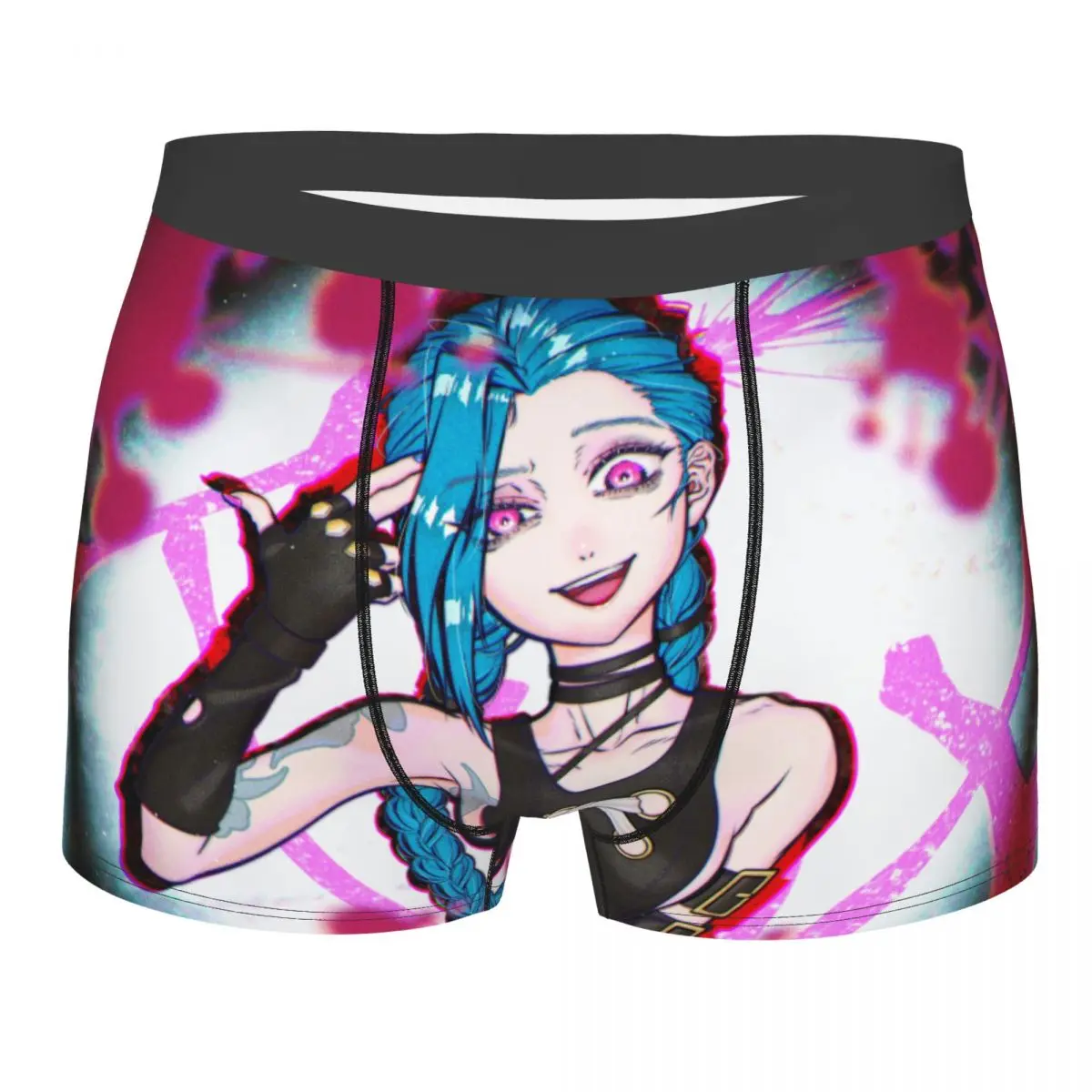 Cool Girl Arcane LOL Underpants Cotton Panties Man Underwear Ventilate Shorts Boxer Briefs