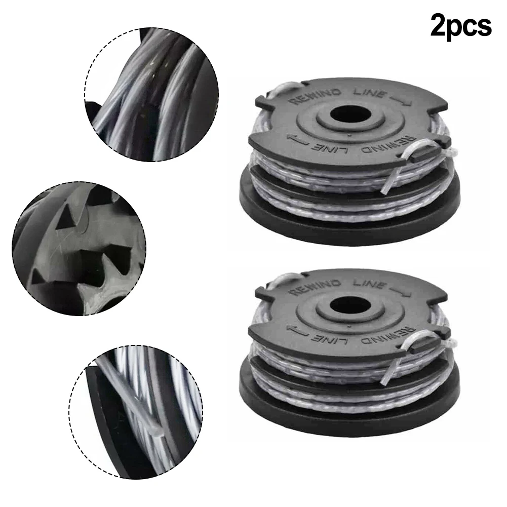 코일 도구 라인 스풀 1.5mm 직경 2 팩 Accs GT36Li YT7421-01 용 36v 트리머 부품 용 자동 코드 공급 장치