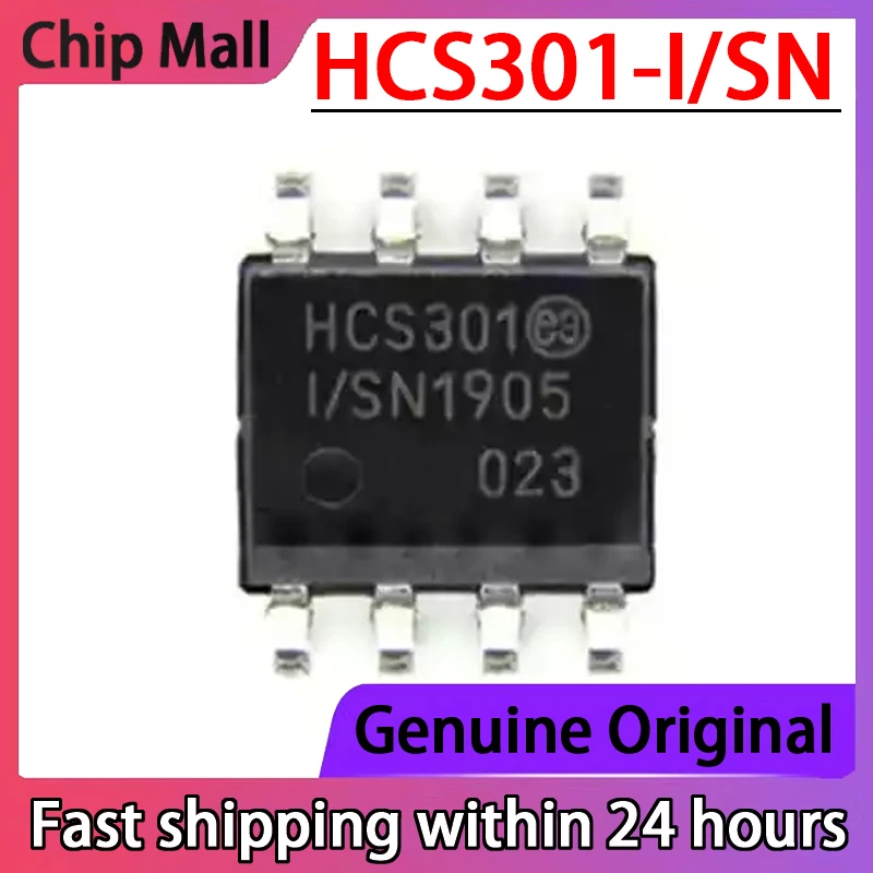 5PCS New Original HCS301-I/SN HCS301 SOP8 Embedded Coding Remote Control Chip IC