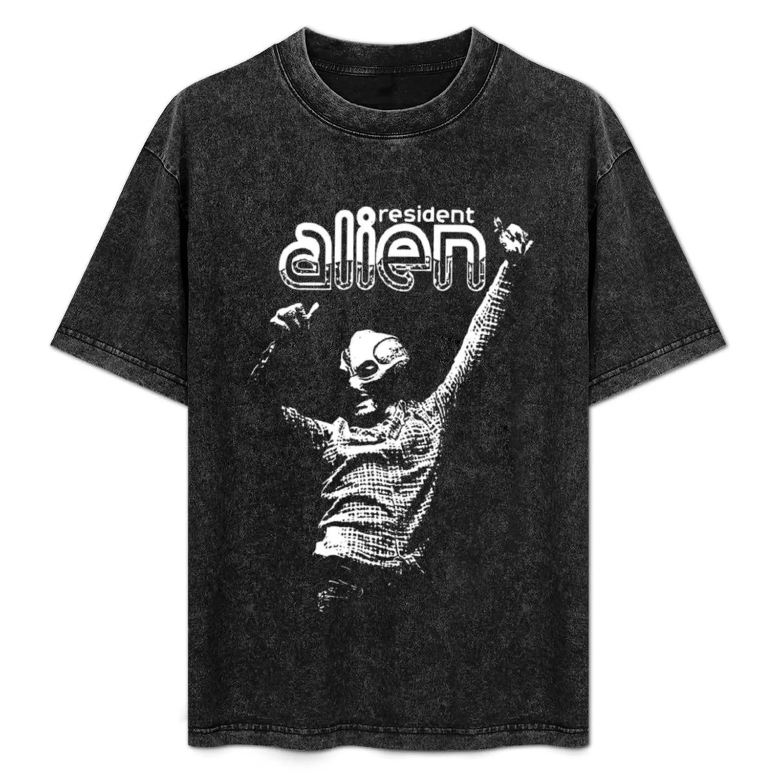 Camiseta Bravery Based On Comics Strong Resident Alienretro Wave, camiseta lisa de ajuste estándar