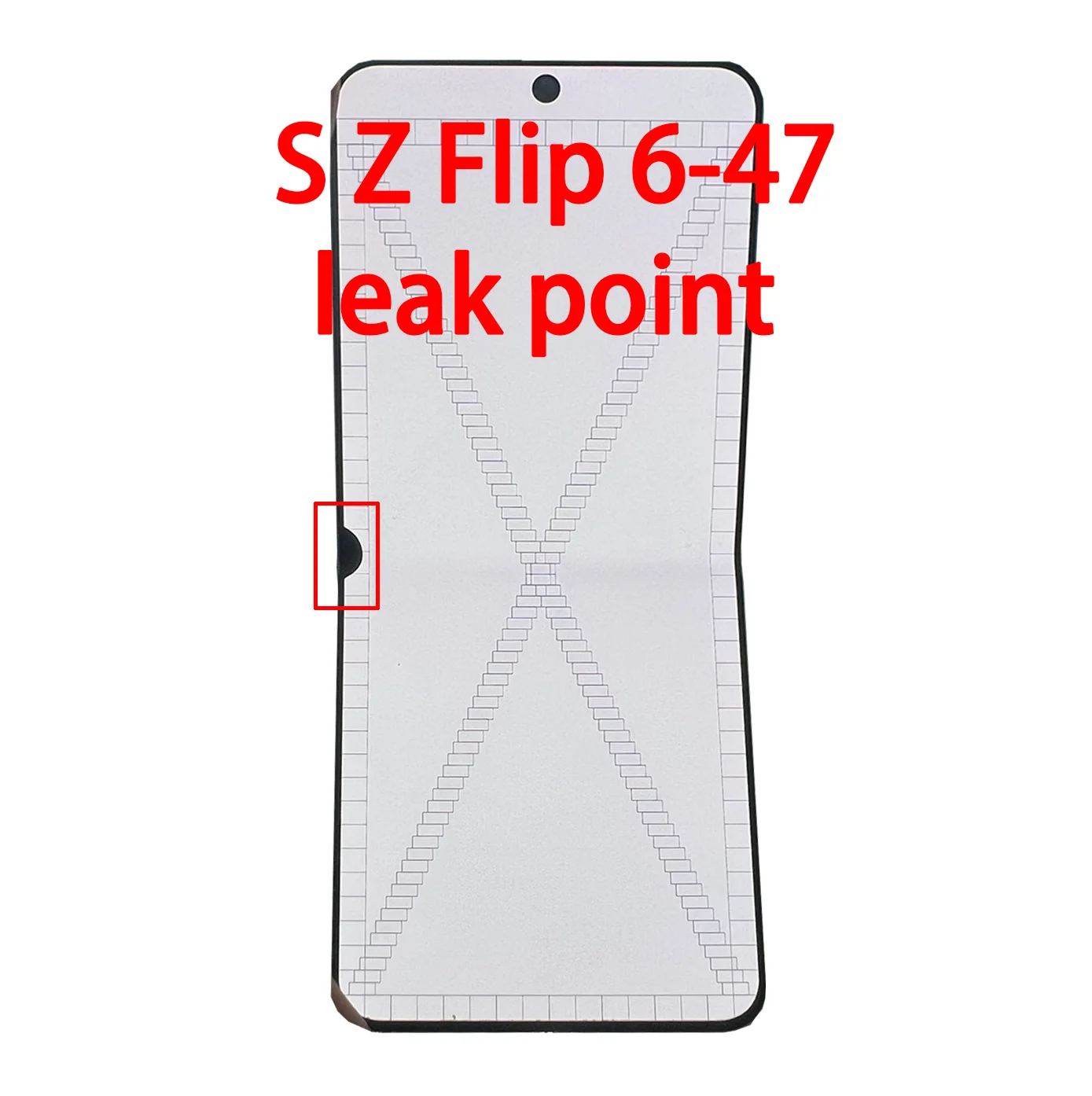 Point Line Defect AMOLED Display Touch Screen For Samsung Galaxy Z Flip6 SM-F741B SM-F741U Replacement No Frame