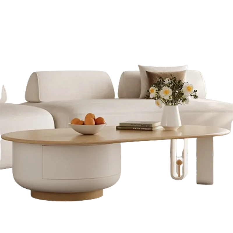 

Журнальные столики для гостиной, ящики, овальные минималистичные журнальные столики в скандинавском стиле, центральный пол, мебель для спальни Salontafel Voor Woonkamer