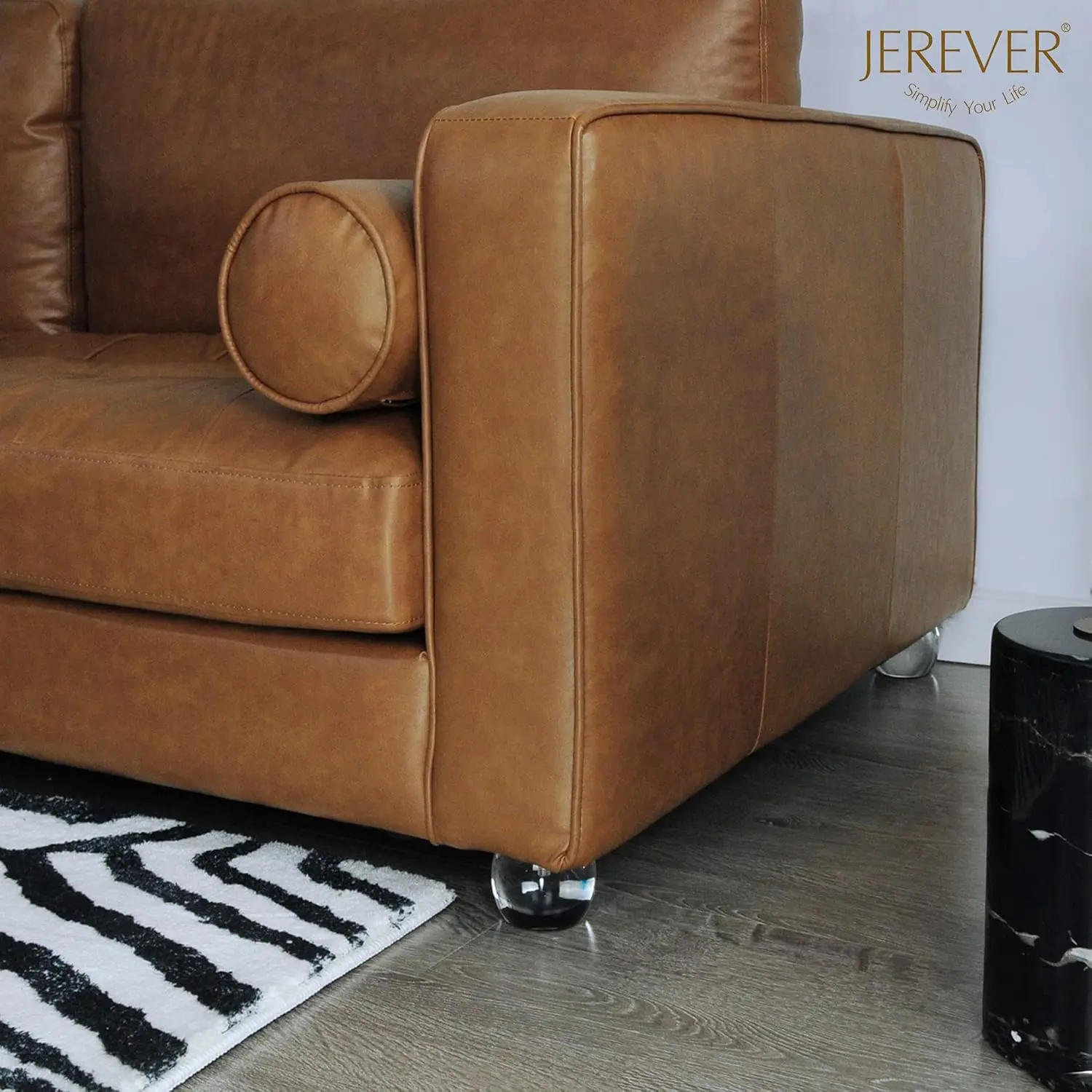 4Pcs Furniture Legs Oblate Transparent Acrylic Sofa Feet, For Replacement Stool Cabinet Bedside Table Furniture Accessories