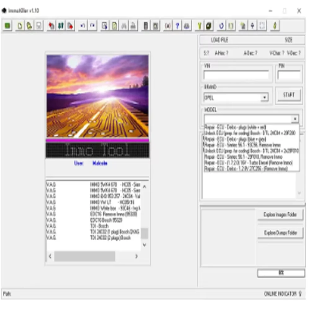 2025 NIEUW verkopen ImmoKiller V1.10 Nieuwe IMMO Off Software v1.1 ECU Programmeur IMMO SERVICE TOOL V1.2 Immo Off Software 2 in 1