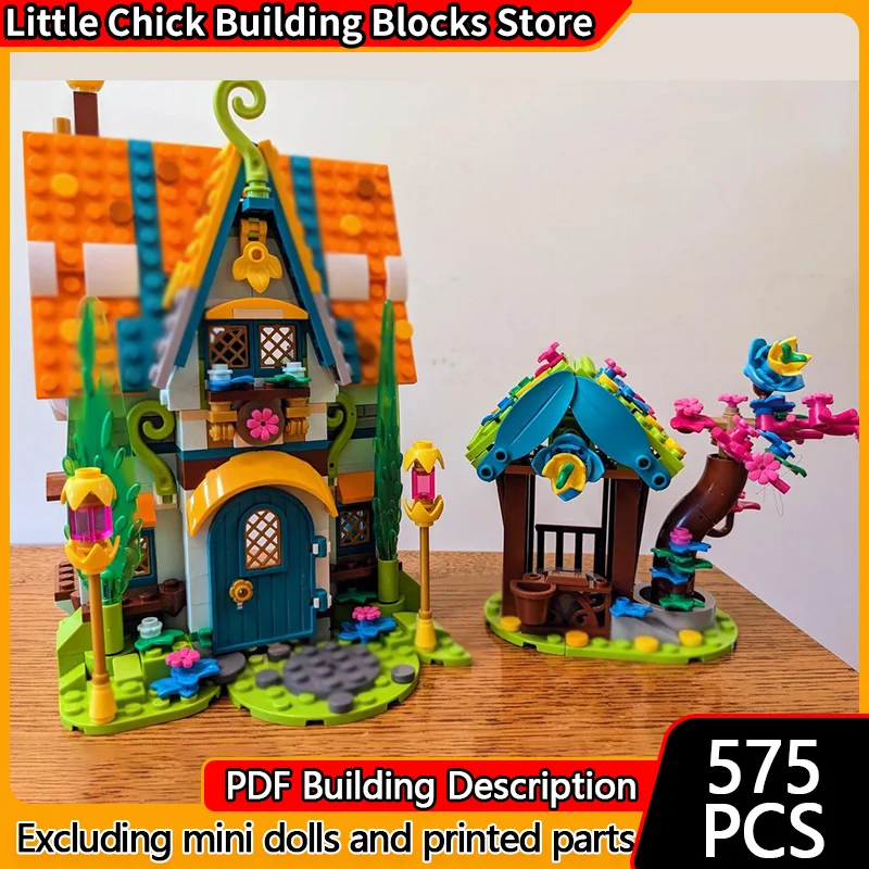 

City Street View Model MOC Building Bricks Victorian Cottage Modular Technology Children Holiday Gifts Assemble Toys Suit