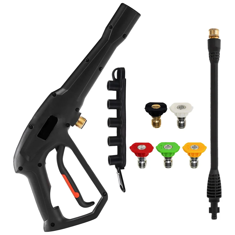 

Garden Cleaning Tools Kit With Extension Rod 16 Inch With Nozzles For M22 High Pressure Washer Replacement Accessories