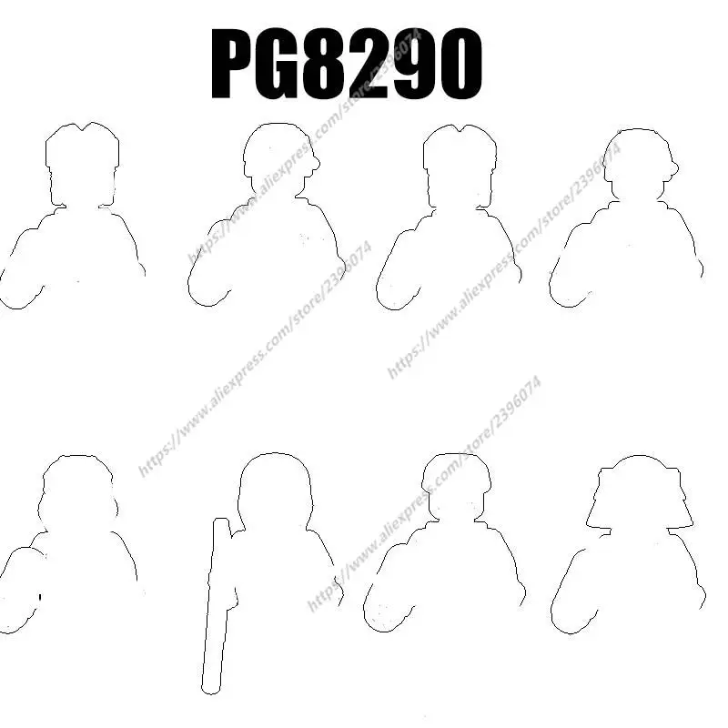 

PG8290 Action Figures Movie accessories Building Blocks Bricks toys PG2310 PG2311 PG2312 PG2313 PG2314 PG2315 PG2316 PG2317