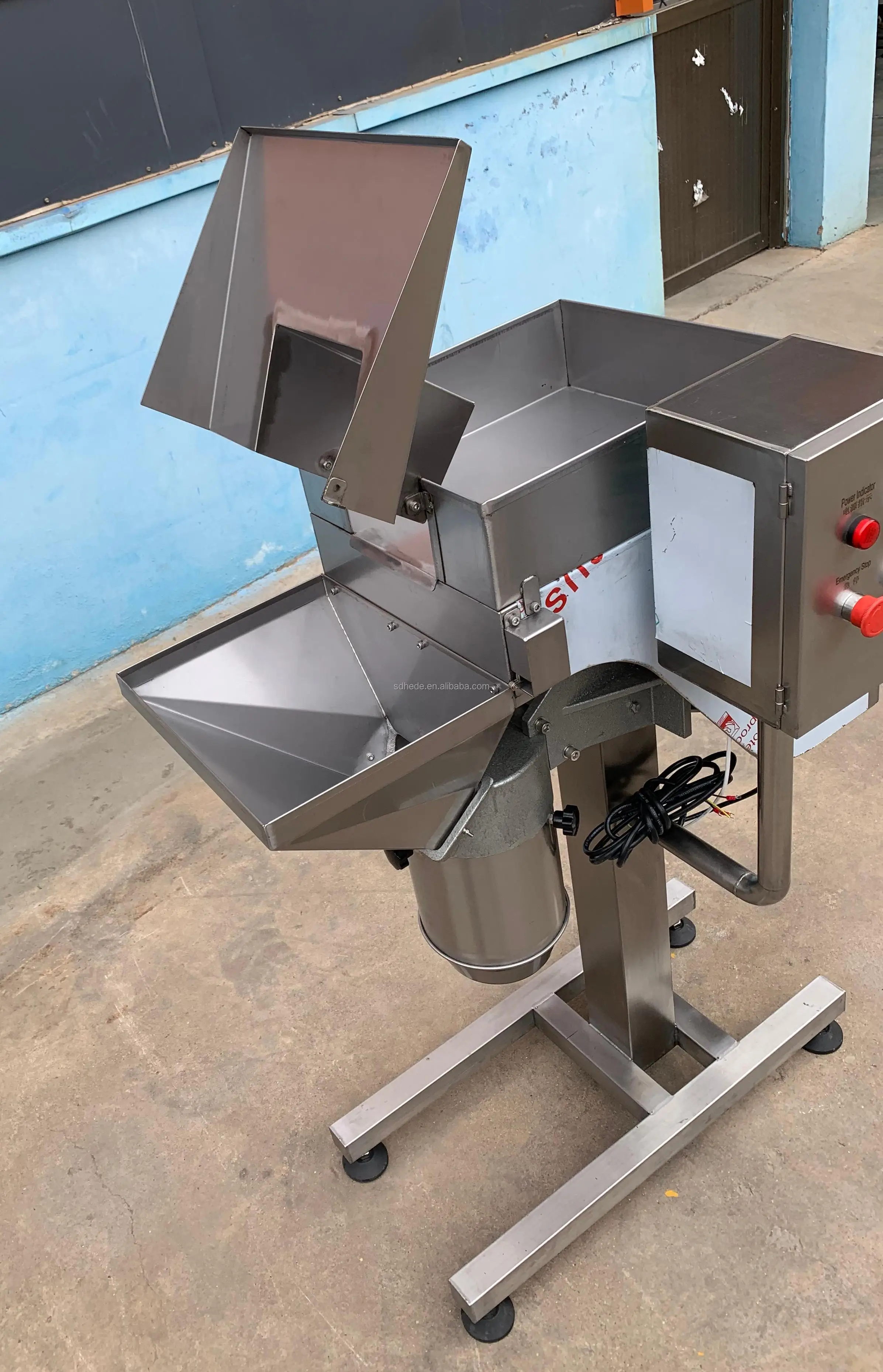 Industrial Fruit and Vegetable Crushing Machine Pepper Garlic Ginger Carrot Chopper Stainless Steel Crusher Wholesale Price