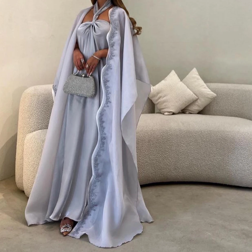 

CustomizedHalter Floor Length Straight Floor Length Pleats Sweep Train Sleeveless Shawl Crystal Classic Celebrity Dress Quincean